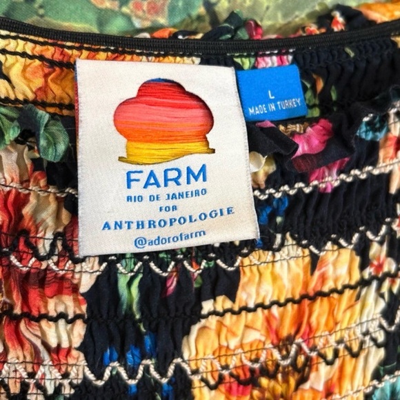 FARM Rio Off Shoulder Dress!Size:L - Picture 9 of 9